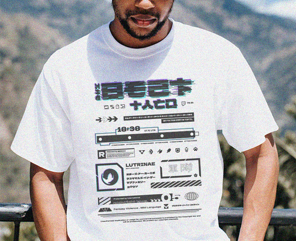 Premium Gaming Merch Design & Illustrations. From custom typography to full visual identities for streamers. Get pro apparel graphics that stand out.