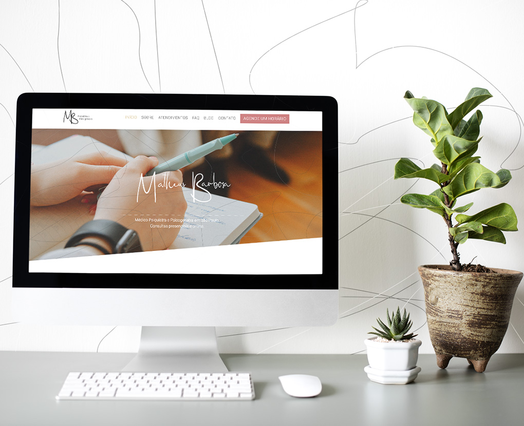 Professional Branding and Website Design for Therapists. Custom logos, patterns, and printed materials designed to build trust with your clients